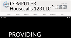 Desktop Screenshot of housecalls123.com