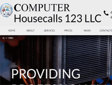 Tablet Screenshot of housecalls123.com
